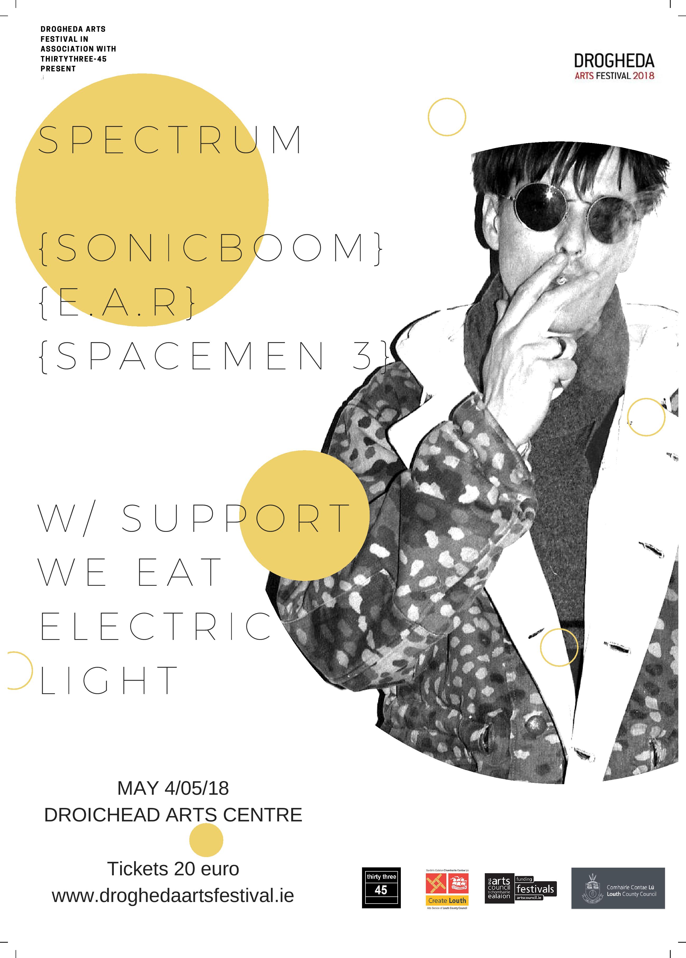‘Spectrum’ aka ‘Sonic Boom’ at Drogheda Arts Festival 2018