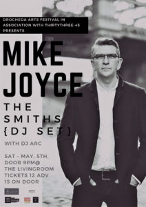 Mike Joyce (The Smiths) at the Drogheda Arts Festival 2018